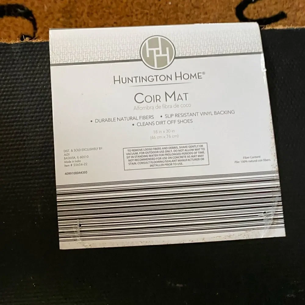 Huntington Home  (Welcome to Our Carrot Patch) Choir Mat